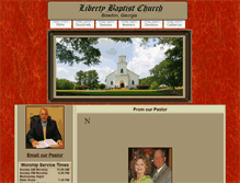 Tablet Screenshot of liberty-baptist.net